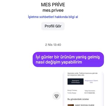 Yanlış Ürün Gönderildi, İade Alamadım