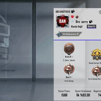 Haksız 10 Yıllık Ban Nedeniyle Hesabımın Yeniden Açılmasını Talep Ediyorum