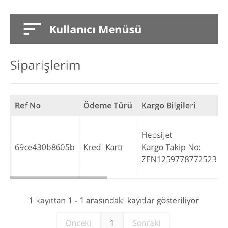 Zengarden Kargo Reddi Ve İade Sorunu: Hızlı Çözüm Talebi