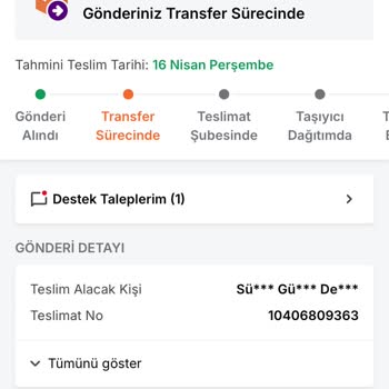 Bilgilendirilmeden Kayıp İptal Edilen Sipariş İçin Hızlı İade Talebi