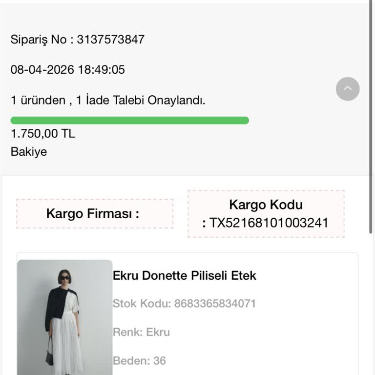 Suud Collection İade Tutarı Kartıma Yansımıyor, Sistem Mantıksız