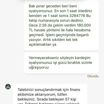 Jojobet'te 180 Bin TL Çekim İşlemi Başarılı Göstermesine Rağmen Ödeme Gelmedi