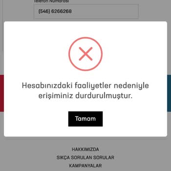 Passo'da Açıklanmayan Kısıtlama Nedeniyle Bilet Alamıyorum