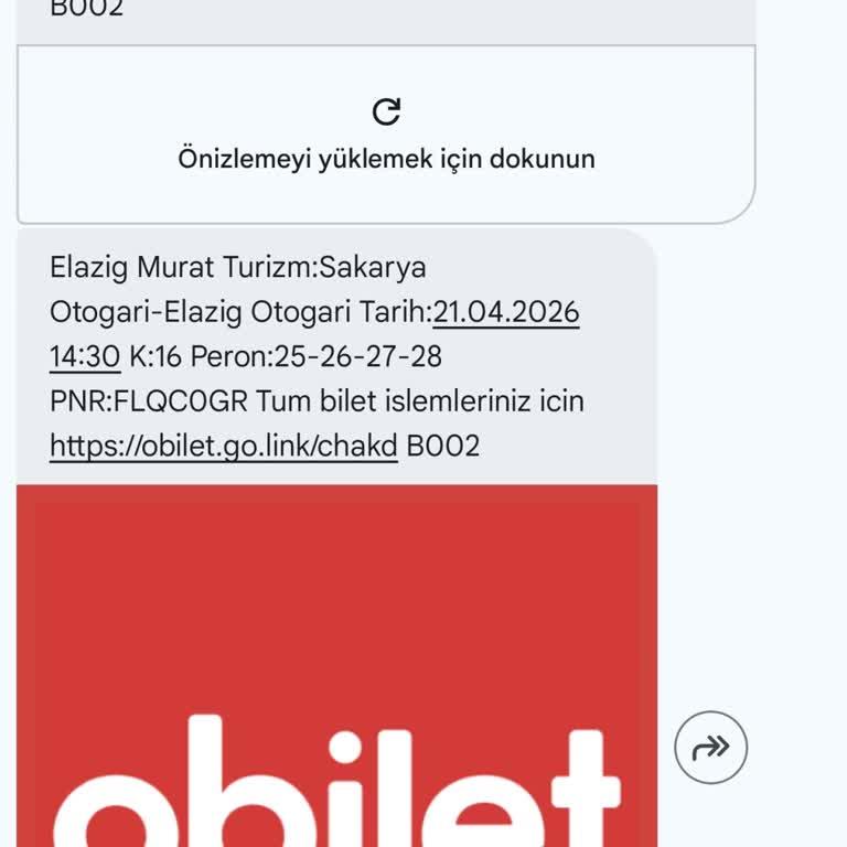 Murat Turizm’in Keyfi Sefer İptali Ve Kaba İletişimi İçin Tam İade Ve Yeni Bilet Talebi