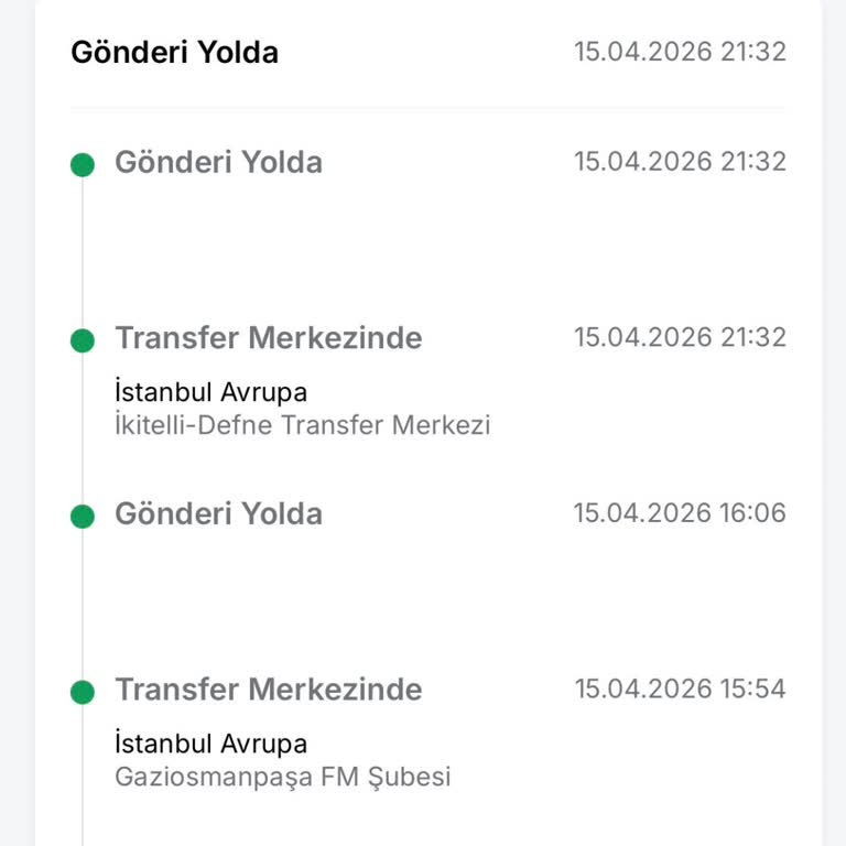 Trendyol Express Kargo Gecikmesi Ve Açıklama Talebi