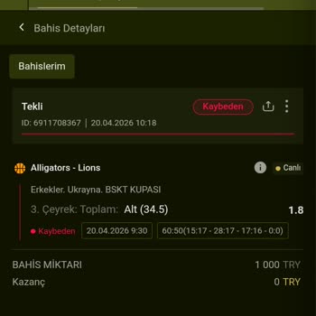 Kazançlı Kuponum Hesaba Yansımadı Ve Destek Açıklama Vermedi