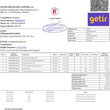 Getir Market’te Baget Ekmekte 75 Gram Eksik Gönderim Ve İade Talebi