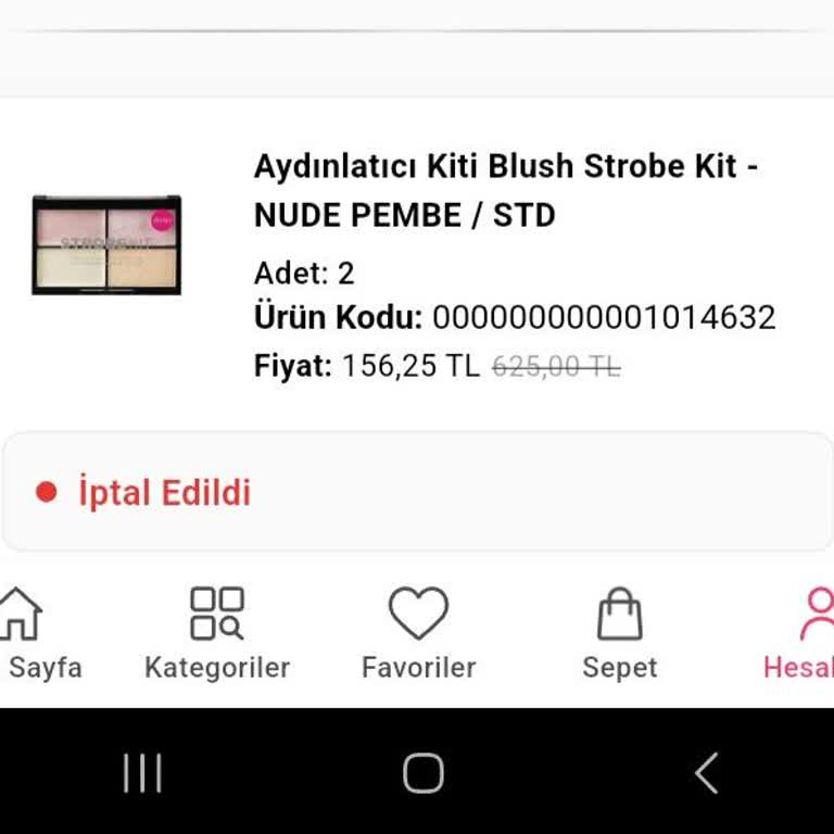 Eve Hazırlanıyor Durumunda Bekletilen Siparişimin Haksız İptali