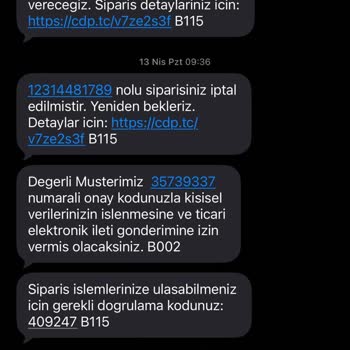 Açıklamasız Sipariş İptali Ve Fiyat Artışı Şikayeti