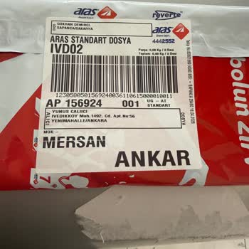 Takip Numaralı Resmi Evrak Kargosunun Kayıp Olduğu Ve Çözüm Beklediği