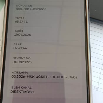 Rızam Olmadan Kesilen MKK Ücreti İçin Hızlı İade Talebi