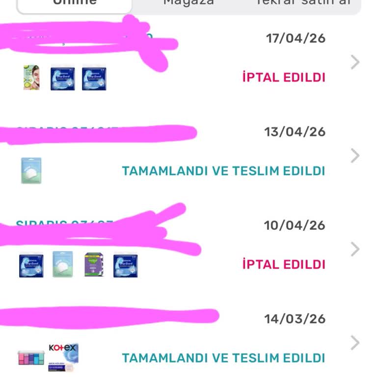 Watsons Ürün Stokta Görünse De Sipariş Kargoya Verilmiyor Ve Gerekçesiz İptal Ediliyor