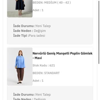 Ozsaricam'dan Uzun Süreli Sipariş Gecikmesi Ve İade Sorunu