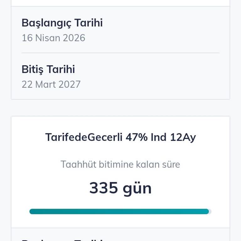 Aynı Tarife İçin İki Farklı Fiyat Adil Olmayan Uygulama