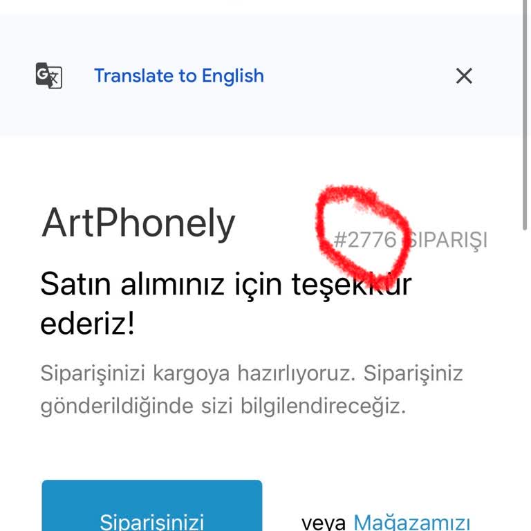 Kargoya Verilmeyen Telefon Kılıfı İçin İade Talebi