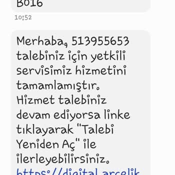 Arçelik Servisi Kontrol Etmeden İşlem Kapatıyor