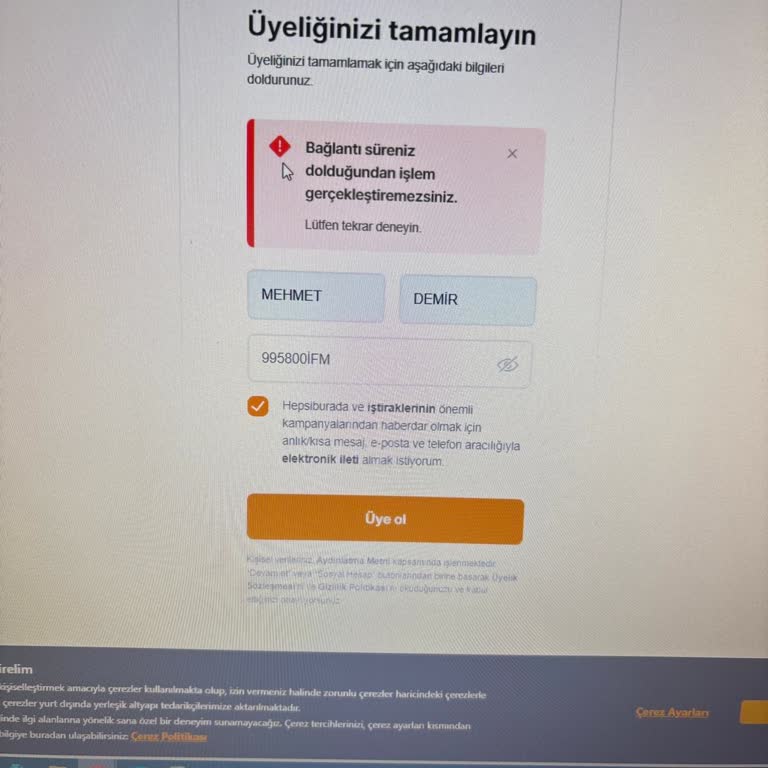 Hepsiburada’da Satıcı Olma Sürecinde Sürekli Sistem Hataları
