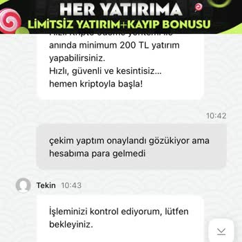 Onaylanan 26.000 TL Çekim Bankaya Yatmadı Ve Destek Oyalıyor