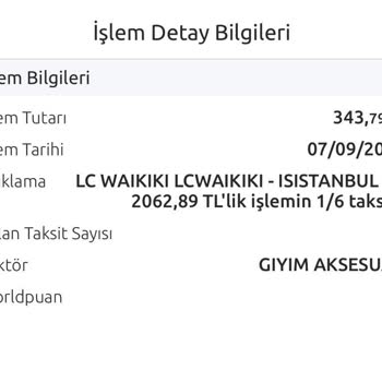 Sipariş Kaydı Olmadan Karttan Çekilen 2.062,89 TL'nin Geri Ödenmesi Talebi