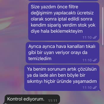 Dyson V15S Süpürge Çekim Gücü Kaybı Ve Uzun Parça Bekleme Süreci Mağduriyeti