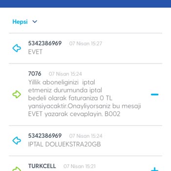 İptal Edilen Paketin Zorla Hattıma Yansıtılması Ve Haksız Fatura Kesilmesi