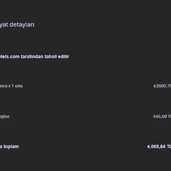 Mardin'deki Otelde Rezervasyon Görünmüyor, İptal Ve 4005 TL Tam İade Talebi