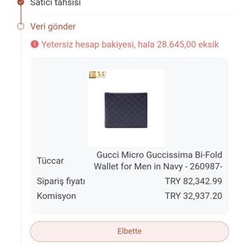 Sahte Vıp Sistemi Nedeniyle 11 Bin 500 TL Kayıp Ve İade İsteği