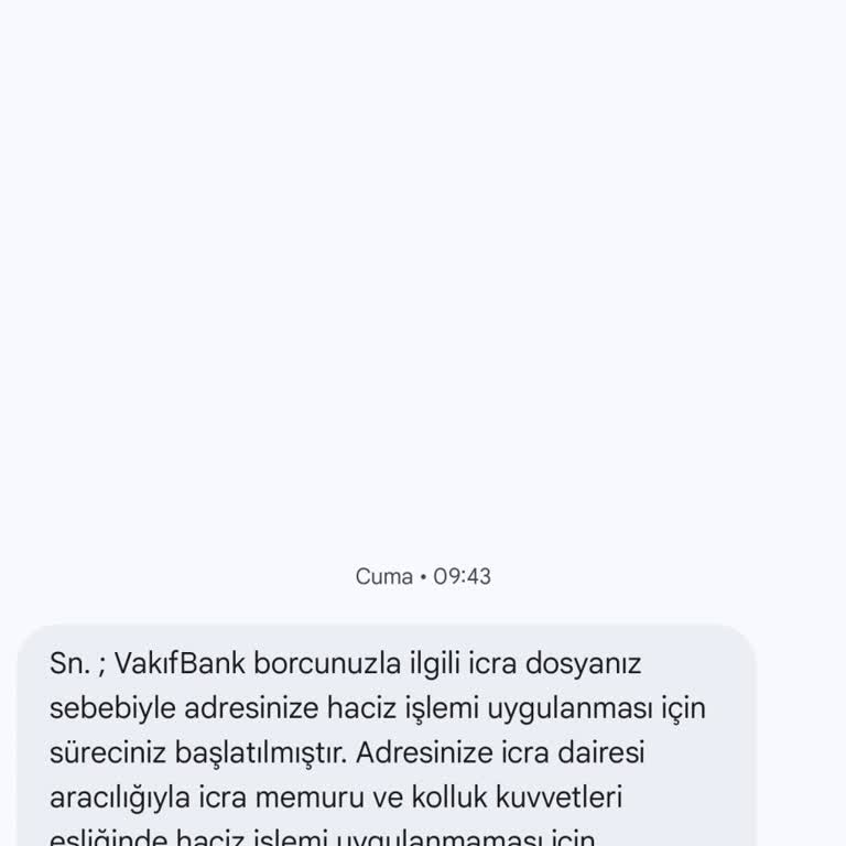 VakıfBank Dosyamı Devreden Hukuk Bürosunun Tehditkar İletişimi