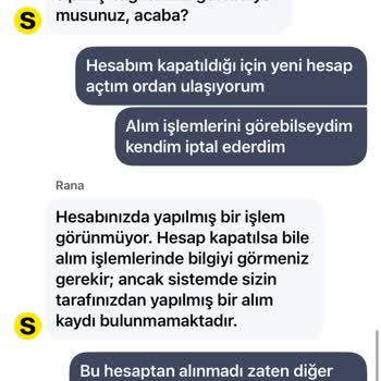 Hesabım Haksız Şekilde Kapatıldı, 190 TL İade Edilmedi