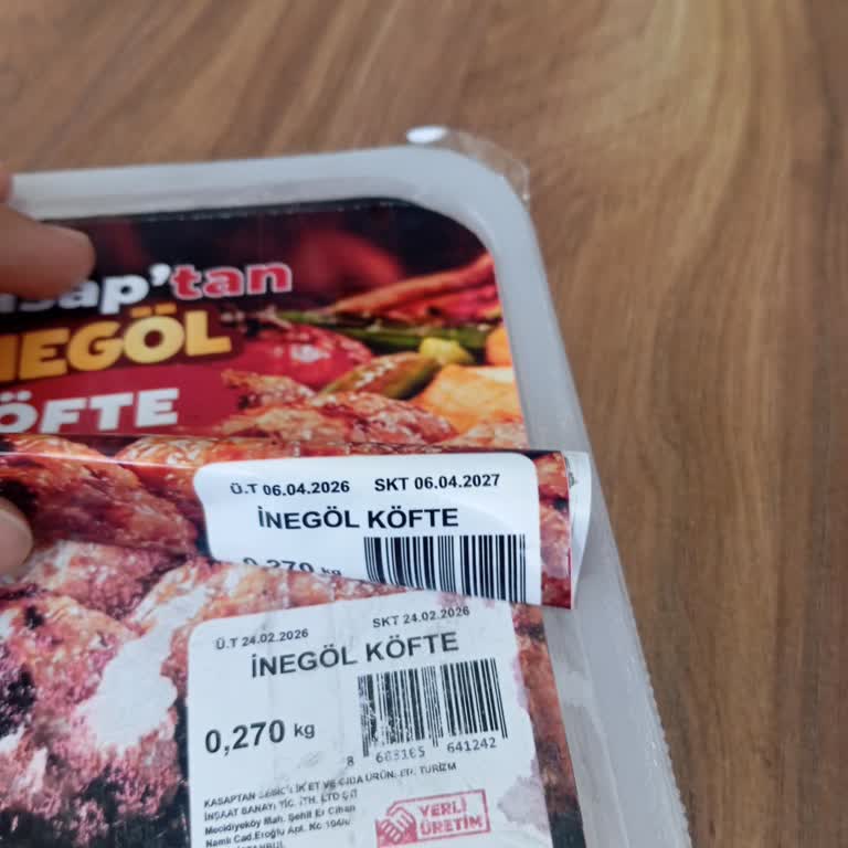 Tarih Değiştirilmiş Ürün Satışı Ve Sağlık Riski
