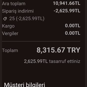 Ödenen 8.315 TL’ye Karşı Ürün Gönderilmedi Ve İletişim Sorunu