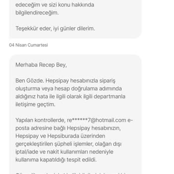 Hepsipay Cüzdanım Haksız Şekilde Kapatıldı Ve Hediyeler Silindi
