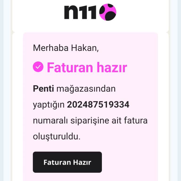 N11 Ve Penti'den Gönderilmeyen Pijama Takımları İçin Acil Teslim Talebi