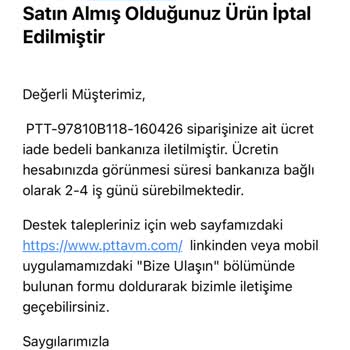 Stokta Olmayan Ürün Satışı Ve Keyfi Sipariş İptali