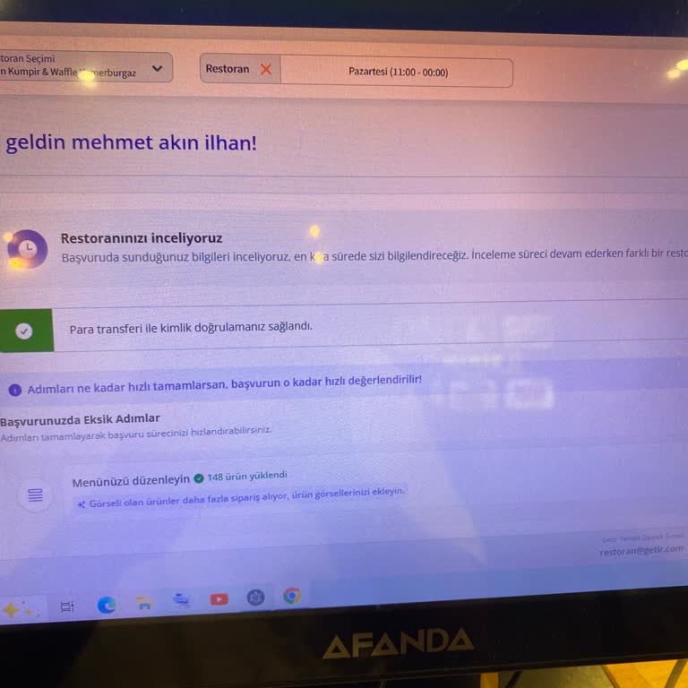 GetirYemek Restoran Paneli Açılmadı, 11 Gün Süren Cevapsız Bekleyiş