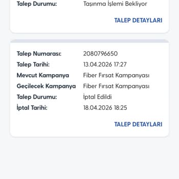 GPON Altyapısında Yanlış Nakil İşlemi Nedeniyle 7 Gün Süreyle İnternet Kesintisi Ve Çözüm Talebi