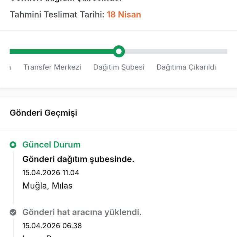 Kargo Takip Durumu Sabit Kalıyor Ve Teslimat Gerçekleşmiyor