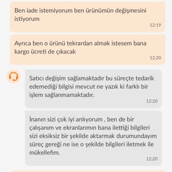Trendyol’da Kırık Floretta Fincan Değişim Talebim Reddedildi