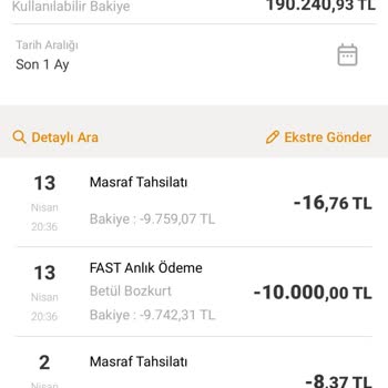 Ek Hesabımdan Yetkisiz Çekim Ve İlave Faiz Mağduriyeti