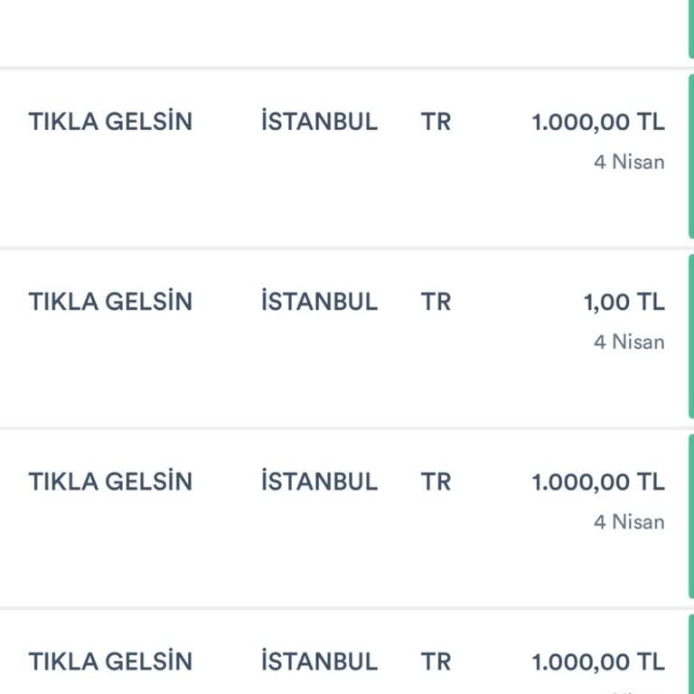 Tıkla Gelsin'de Üç Defa Çekilen 3000 TL İçin İade Talebi