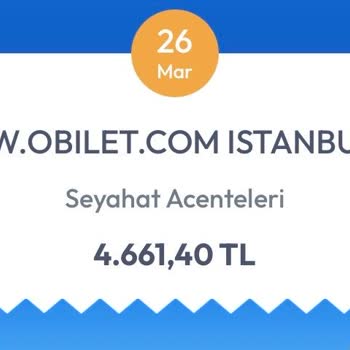 Obilet’ten Geciken Bilet İadesi