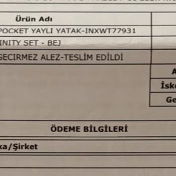 Mia Çeyiz Seti Verilmedi, Yanlış Ürün Verildi Ve Bilgilendirme Eksikliği