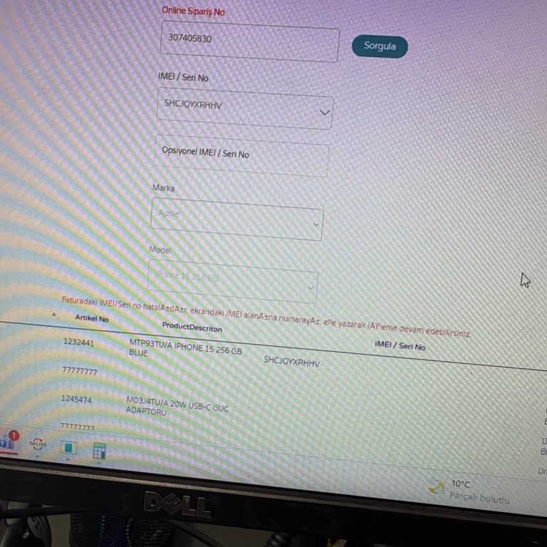 Seri Numarası Girişi Hatası Nedeniyle İPhone 15 Bayback İşleminde Uzun Süreli Mağduriyet