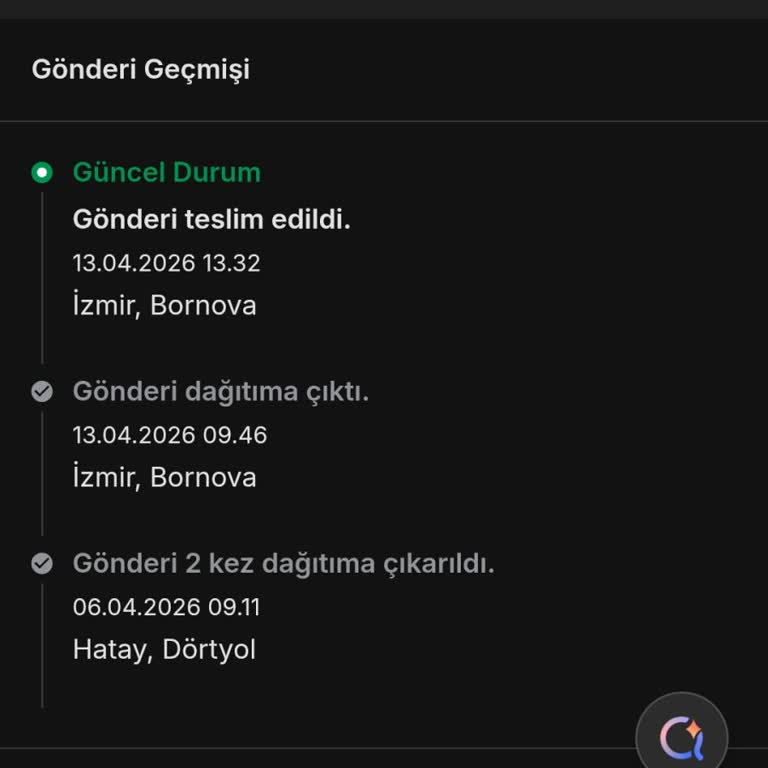 Teslim Edildi Görünen Stiletto Siparişi Elime Ulaşmadı Ve İade Bekliyorum