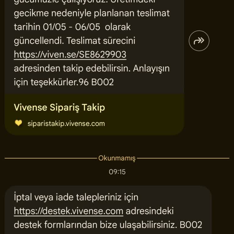 Teslimat Tarihinin Sürekli Ertelenmesi Ve İade Talebinin Reddi
