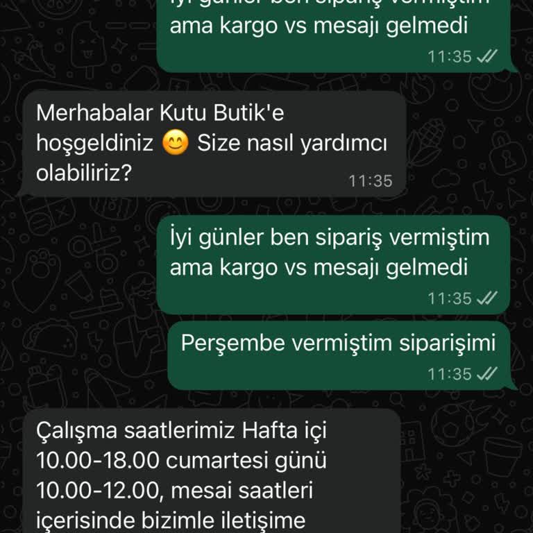 Kargo Takip Bilgisi Yok, Müşteri Temsilcisi Cevap Vermiyor