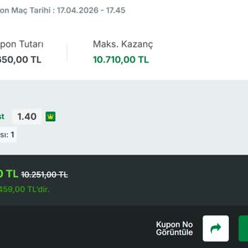 Kazandığım Kuponun 10.710 TL Ödemesi Gecikiyor