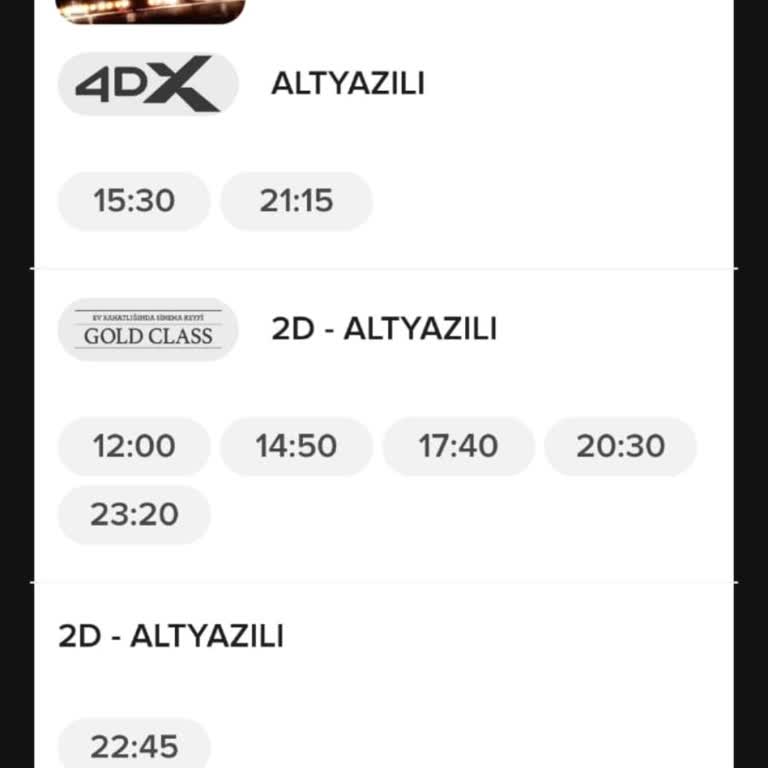 Paribu Cineverse'de Çarşamba İndirim Günlerinde 2D Seansların Geç Saatlere Koyulması