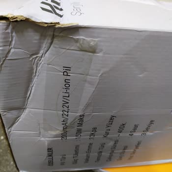 İade Edilmiş Ve Eksik Parçalarla Gelen Dikey Süpürge İçin Geri Ödeme Talebi