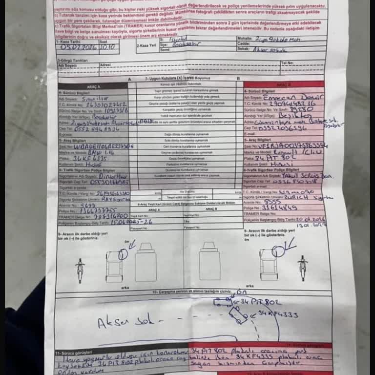 Anadolu Sigorta Kasko Hasarım Sonuçlandırılamıyor Ve Ödeme Gelmiyor